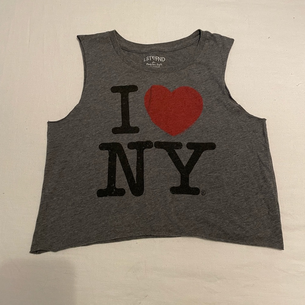 American eagle size S cropped muscle tee